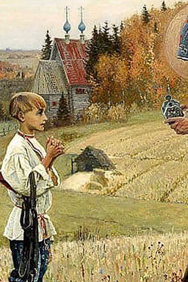 «Видение отроку Варфоломею» М.Нестеров