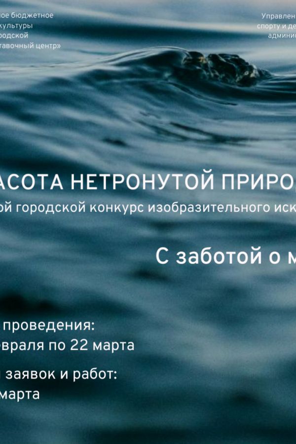 Тверской городской конкурс изобразительного искусства «Красота нетронутой природы»