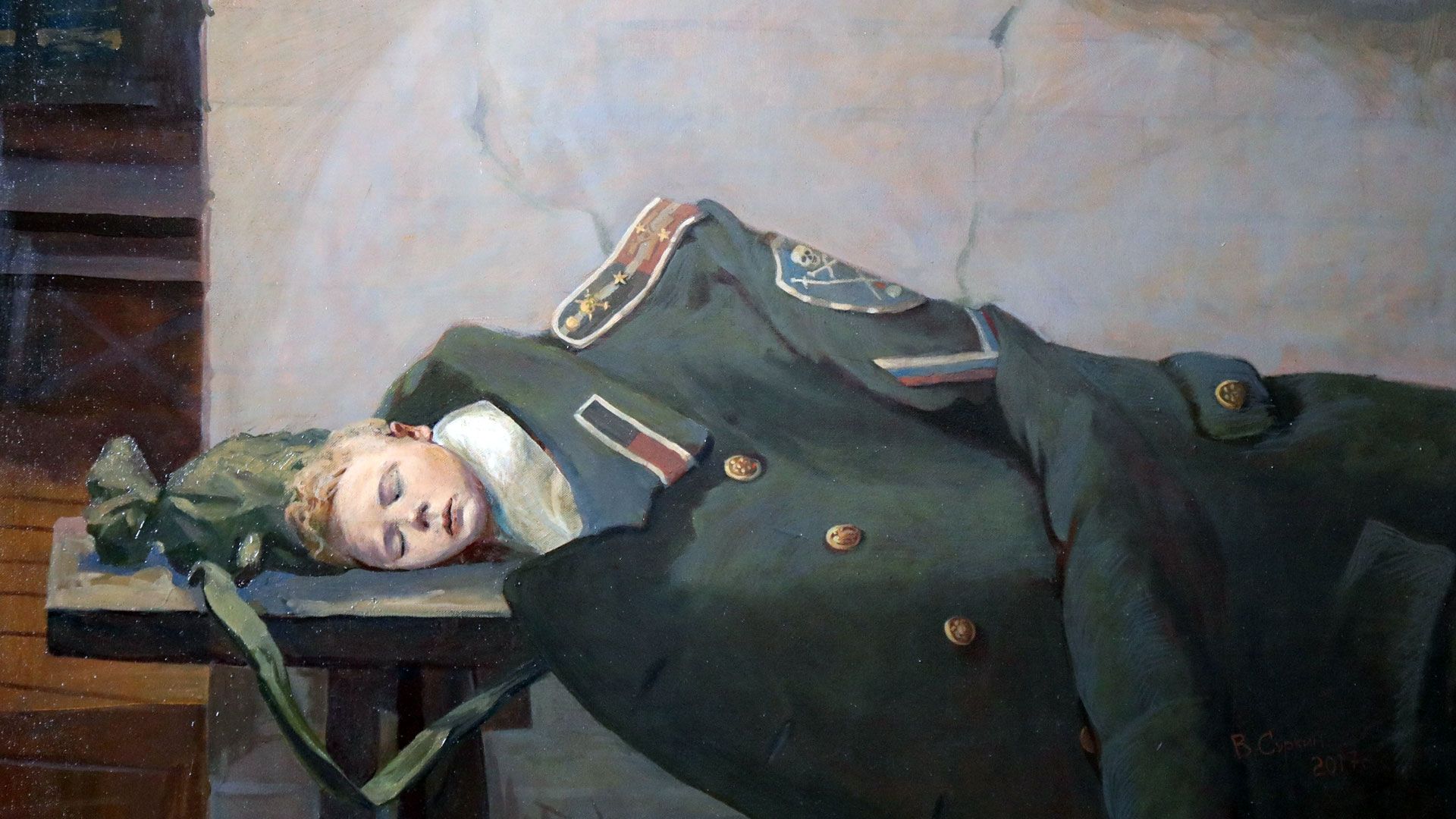 Персональная выставка работ Владимира Суркина «Листая страницы истории»